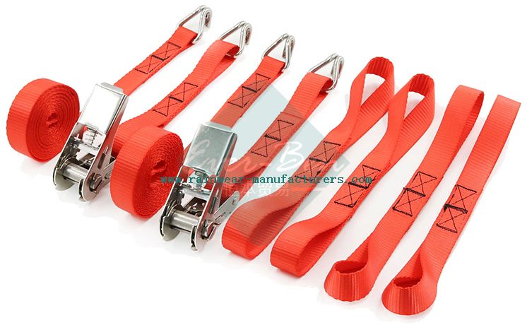 800kg 2pcs 304 stainless steel ratchet tie down Straps-moving tie down straps